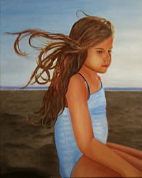 girl at beach